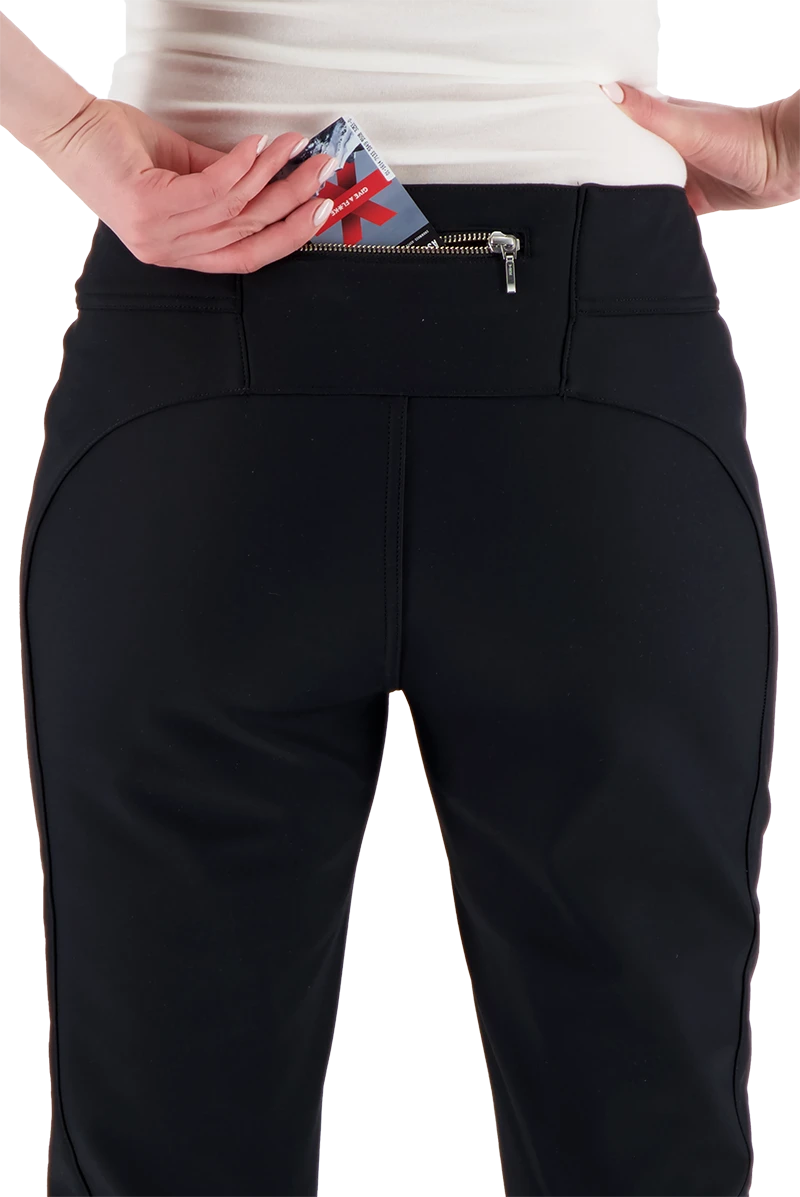 Obermeyer Clio Softshell Pant - Black 9 Obermeyer Clio Softshell Pant - Black - Image 7