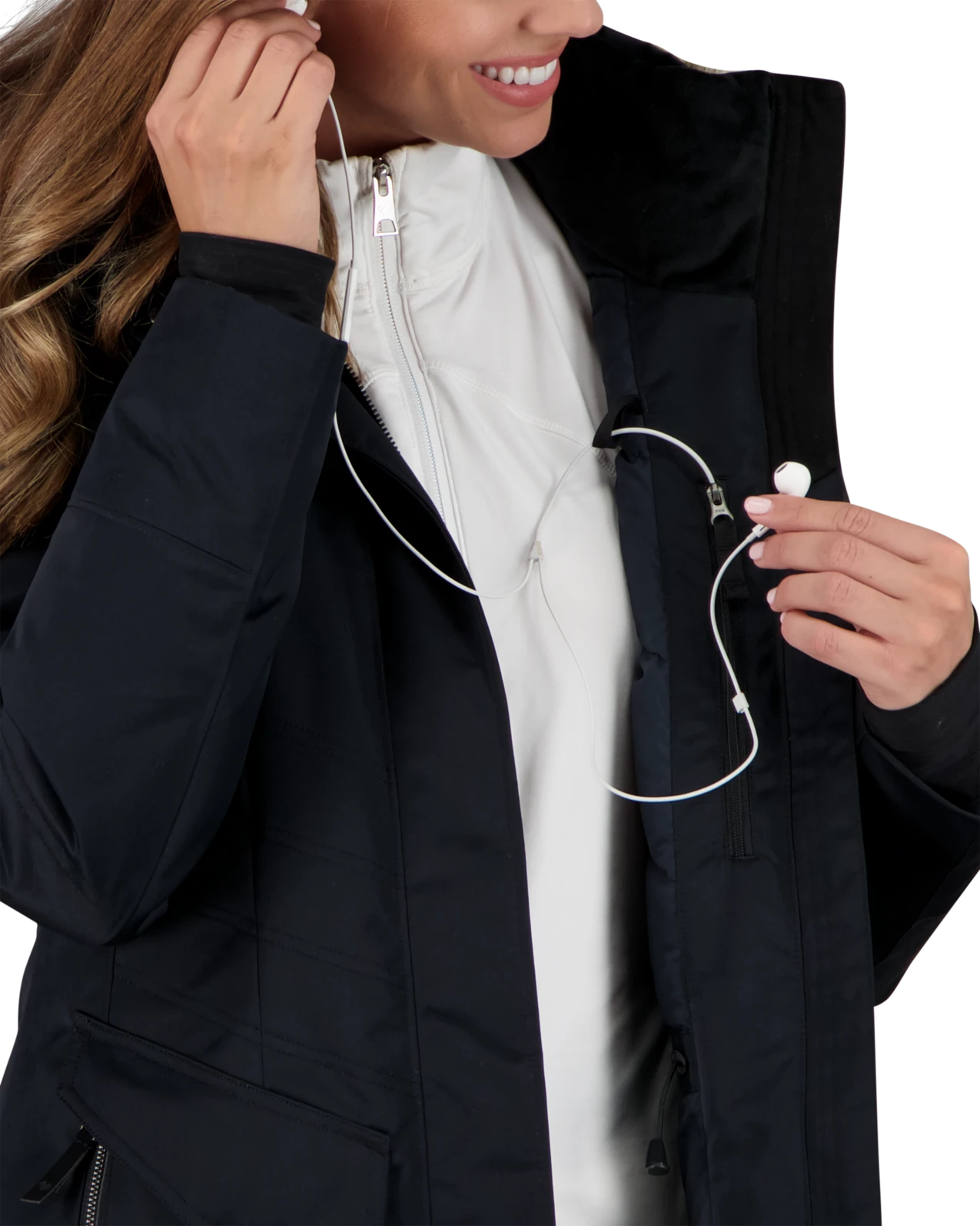 Obermeyer Sojourner Down Jacket - Black 10 Obermeyer Sojourner Down Jacket - Black - Image 8