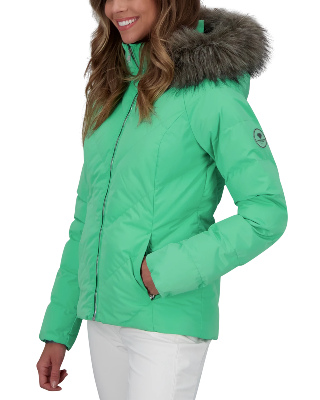 Obermeyer Bombshell Jacket - Jasmint 5 Obermeyer Bombshell Jacket - Jasmint - Image 3