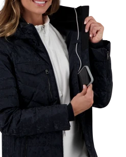 Obermeyer Devon Down Jacket - Black Frost -Obermeyer-US store WebZoom 1113921024 S07 MODDET3