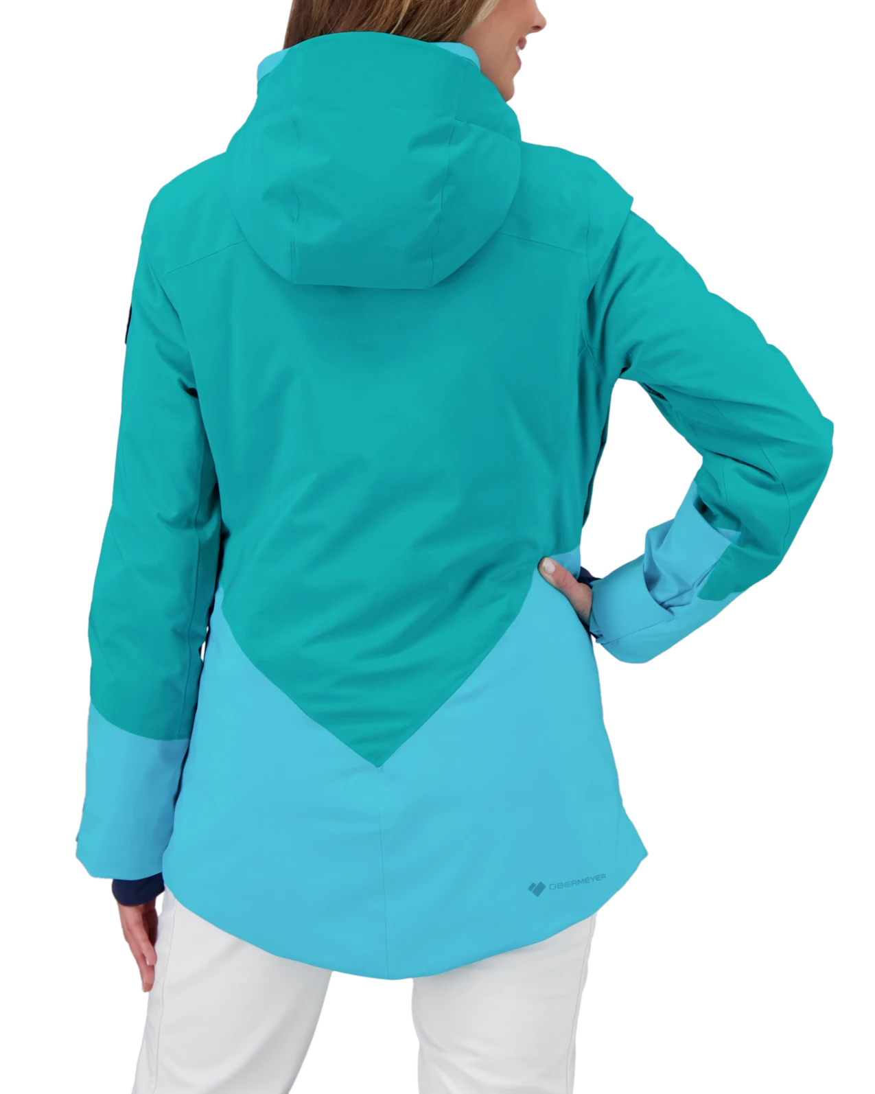 Obermeyer Cecilia Jacket - Aegean Blue 4 Obermeyer Cecilia Jacket - Aegean Blue - Image 2