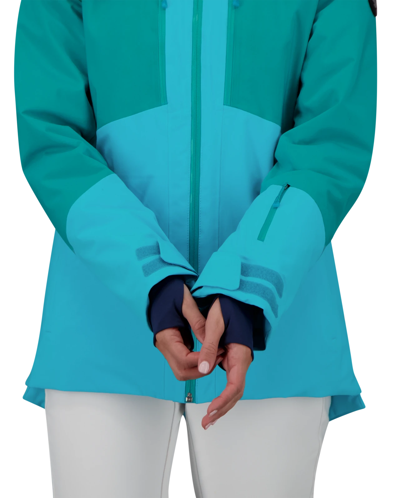 Obermeyer Cecilia Jacket - Aegean Blue 6 Obermeyer Cecilia Jacket - Aegean Blue - Image 4