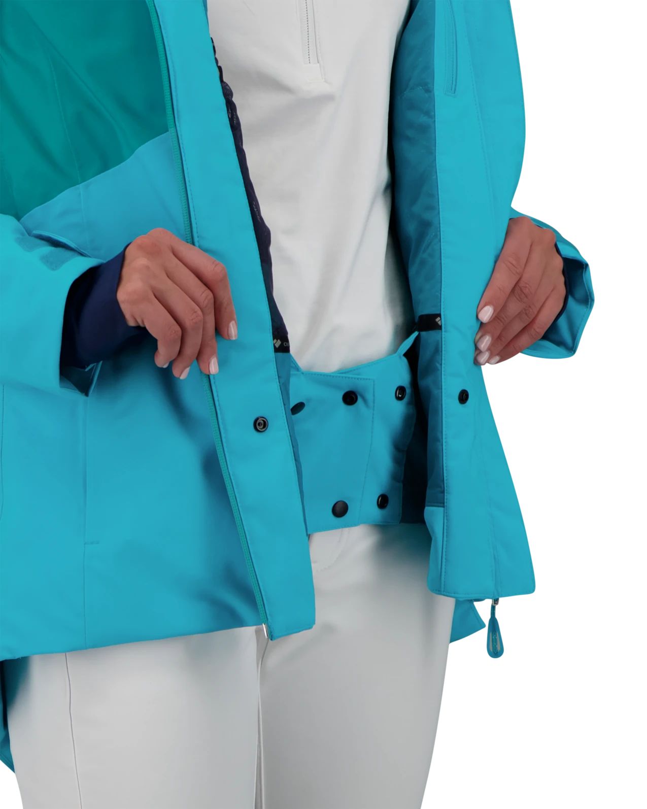 Obermeyer Cecilia Jacket - Aegean Blue 9 Obermeyer Cecilia Jacket - Aegean Blue - Image 7
