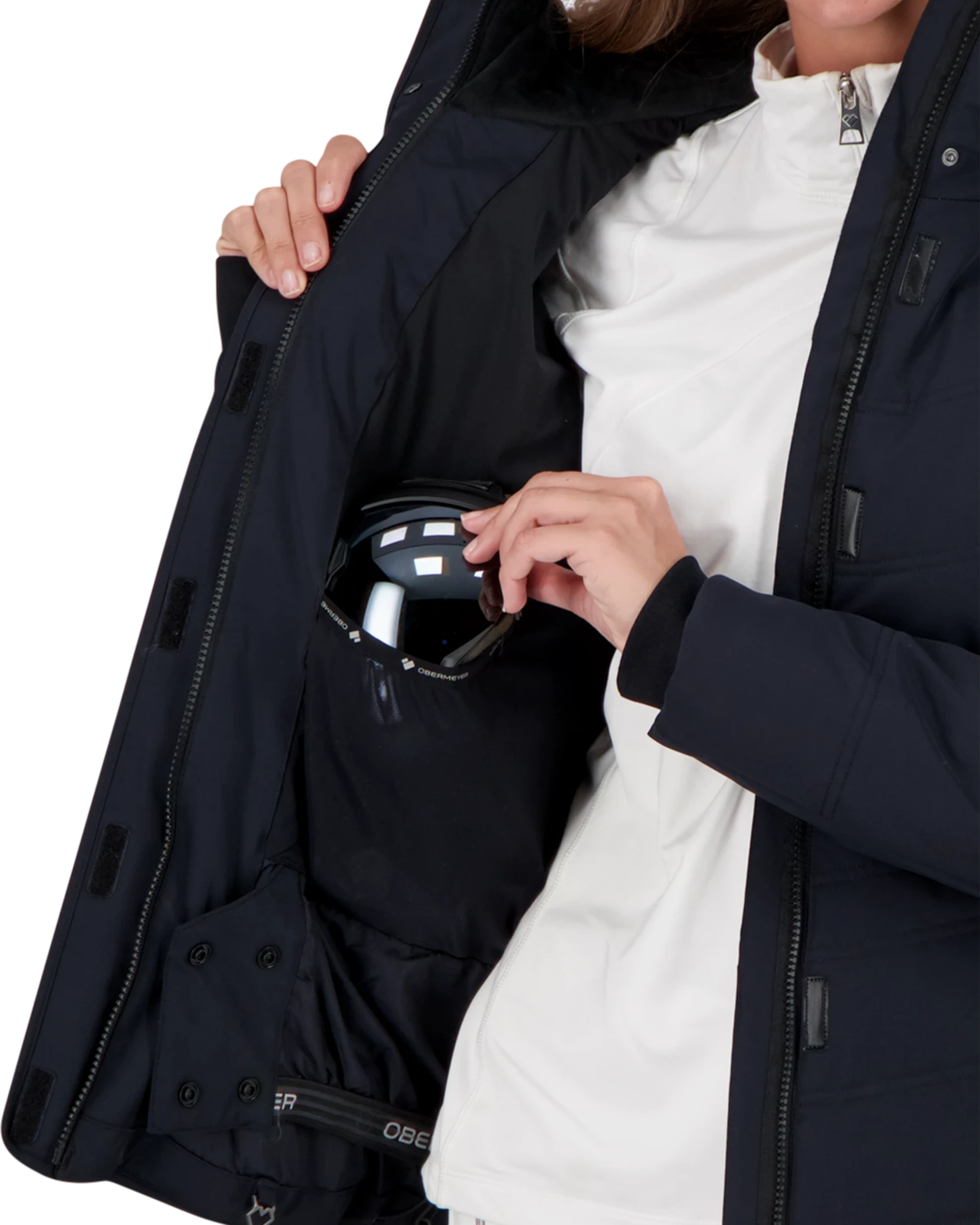 Obermeyer Tuscany Elite Jacket - Black 11 Obermeyer Tuscany Elite Jacket - Black - Image 9