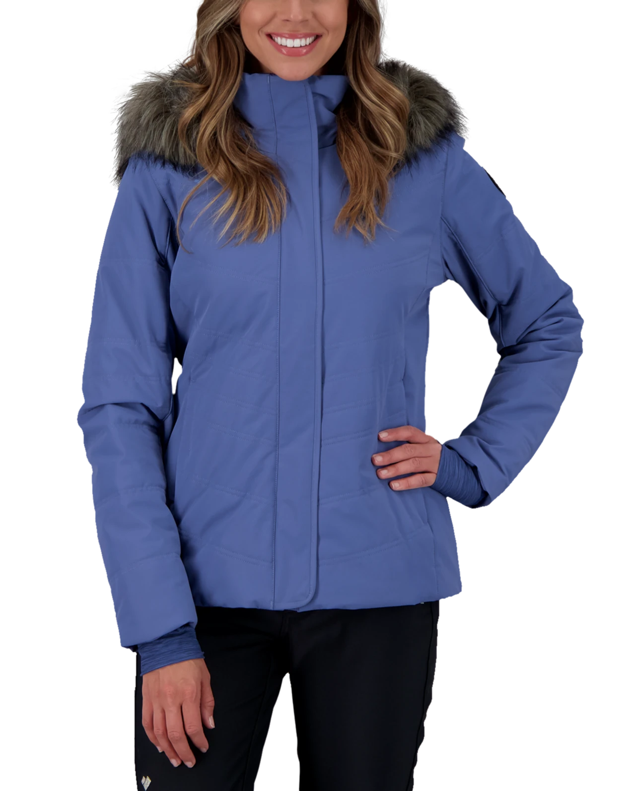 Obermeyer Tuscany Elite Jacket - Blue Ash 3 Obermeyer Tuscany Elite Jacket - Blue Ash