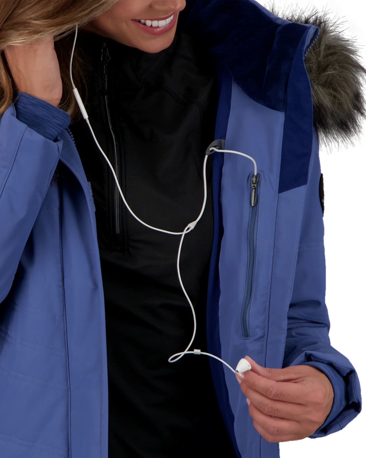 Obermeyer Tuscany Elite Jacket - Blue Ash 9 Obermeyer Tuscany Elite Jacket - Blue Ash - Image 7