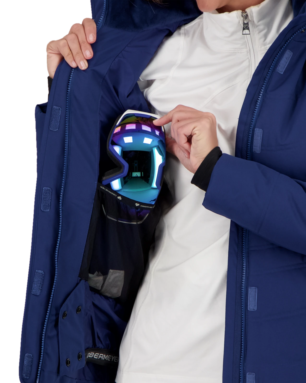 Obermeyer Tuscany II Jacket - Navy 9 Obermeyer Tuscany II Jacket - Navy - Image 7