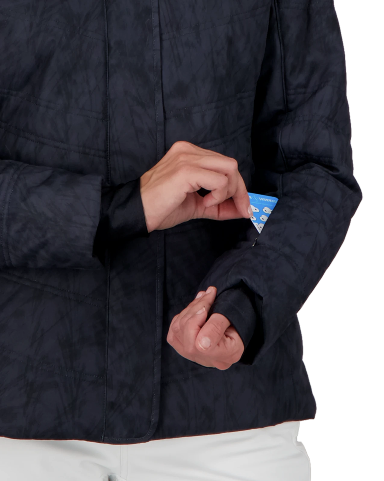 Obermeyer Tuscany II Jacket - Black Ice 6 Obermeyer Tuscany II Jacket - Black Ice - Image 4