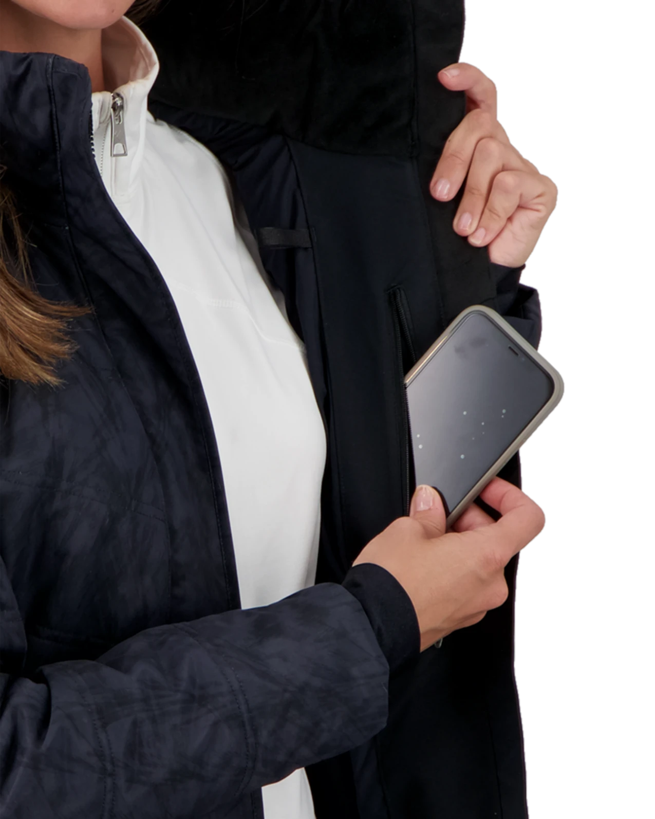 Obermeyer Tuscany II Jacket - Black Ice 7 Obermeyer Tuscany II Jacket - Black Ice - Image 5