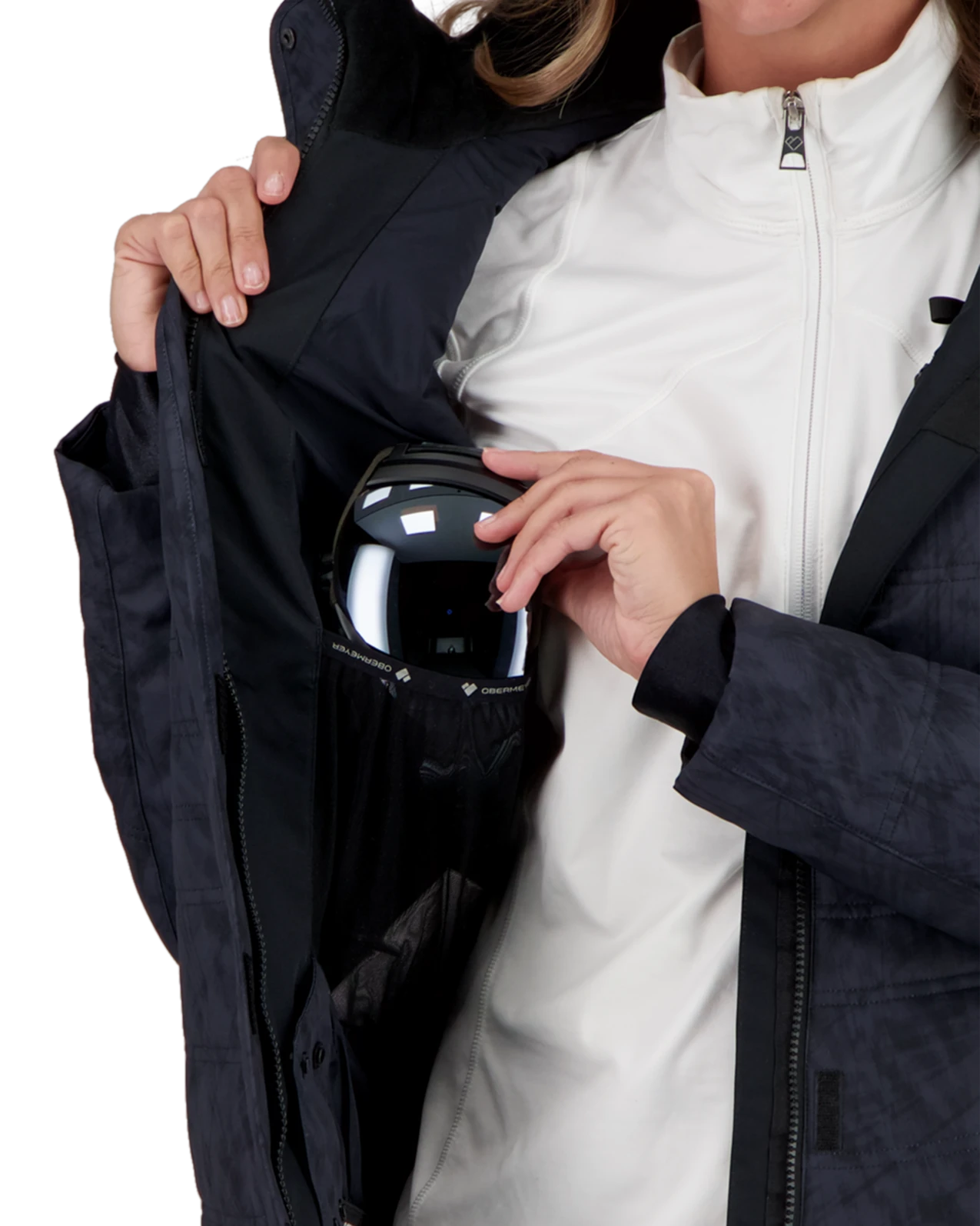 Obermeyer Tuscany II Jacket - Black Ice 9 Obermeyer Tuscany II Jacket - Black Ice - Image 7