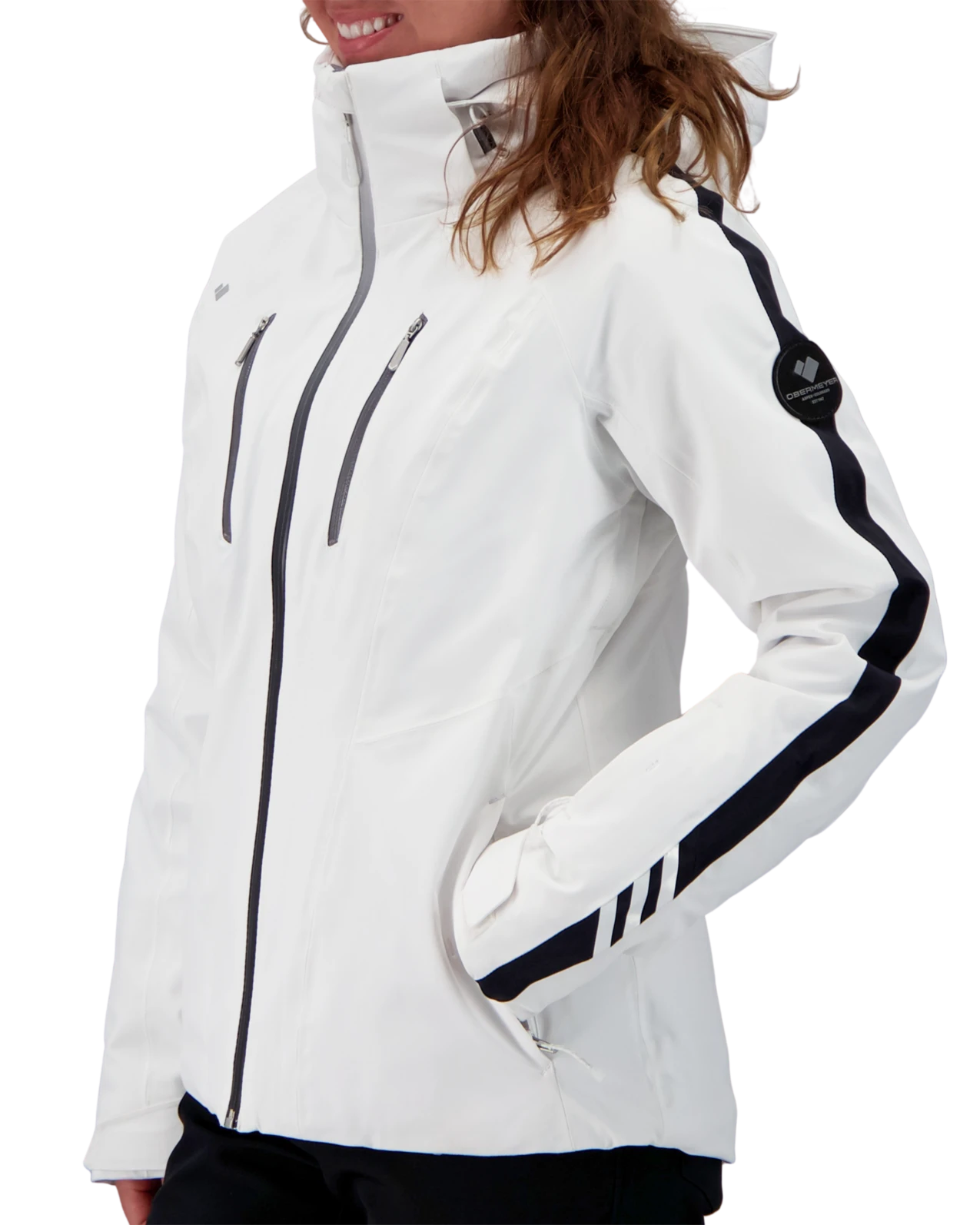 Obermeyer Nova Jacket - White 5 Obermeyer Nova Jacket - White - Image 3
