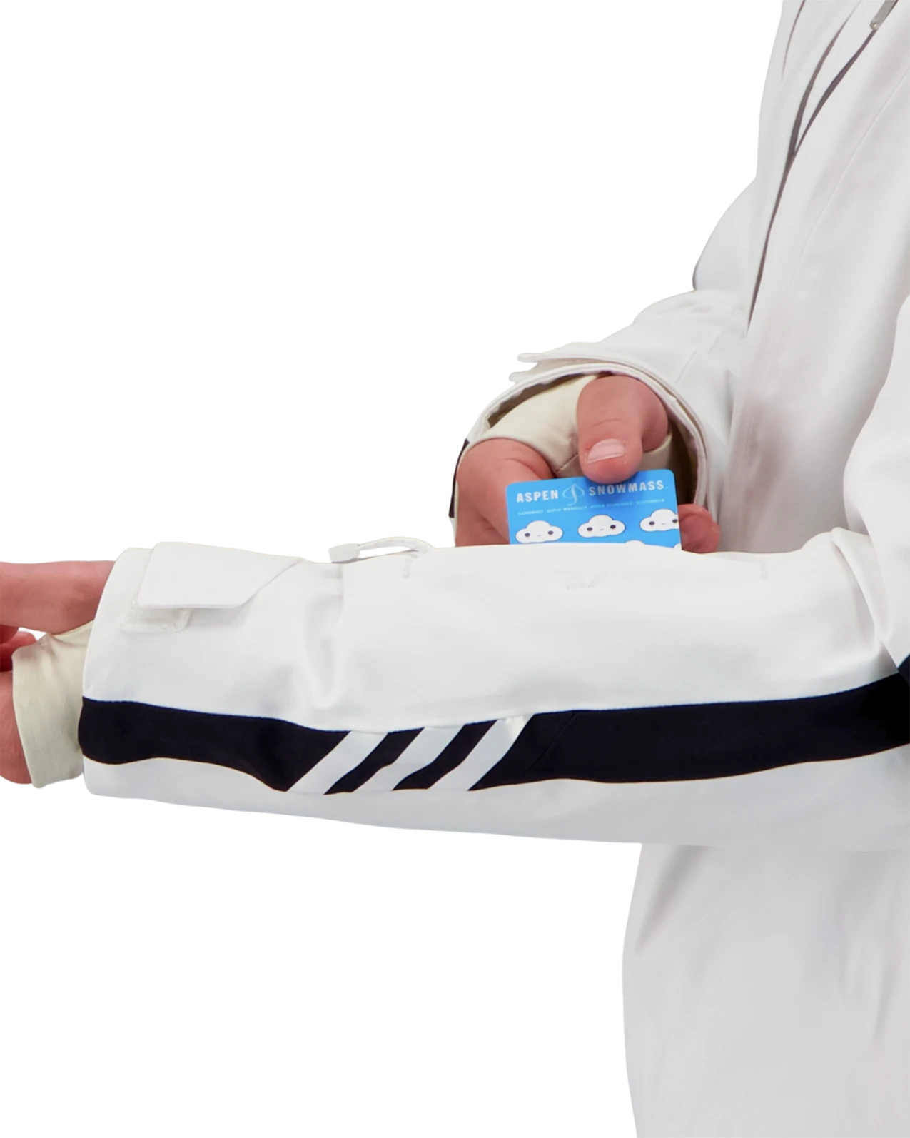 Obermeyer Nova Jacket - White 7 Obermeyer Nova Jacket - White - Image 5