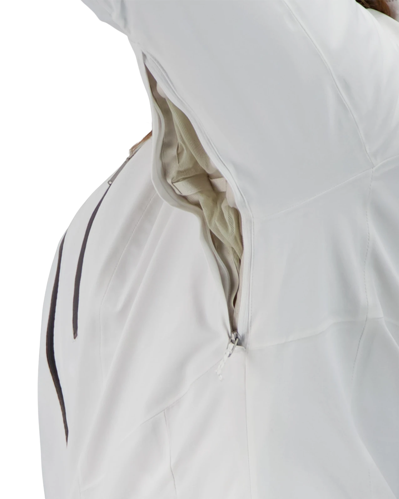 Obermeyer Nova Jacket - White 8 Obermeyer Nova Jacket - White - Image 6