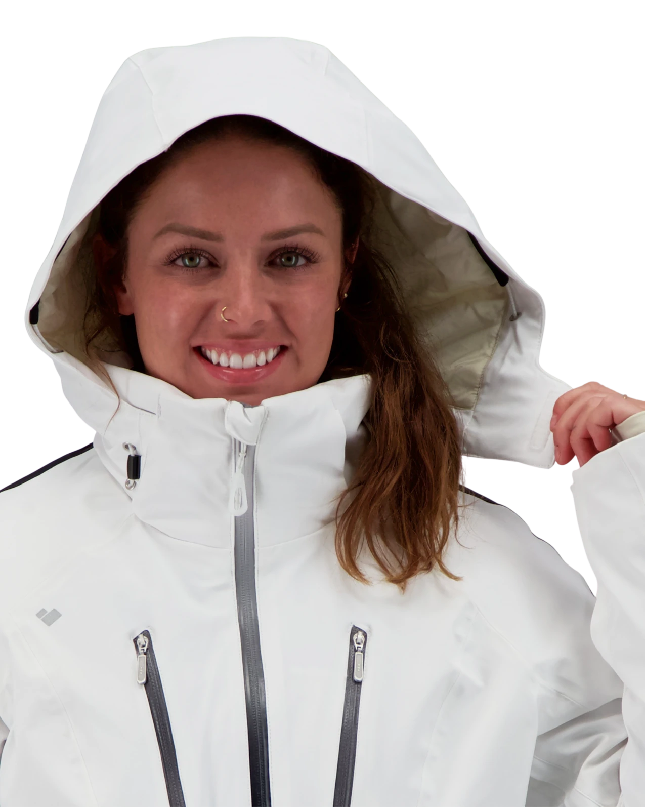 Obermeyer Nova Jacket - White 14 Obermeyer Nova Jacket - White - Image 12