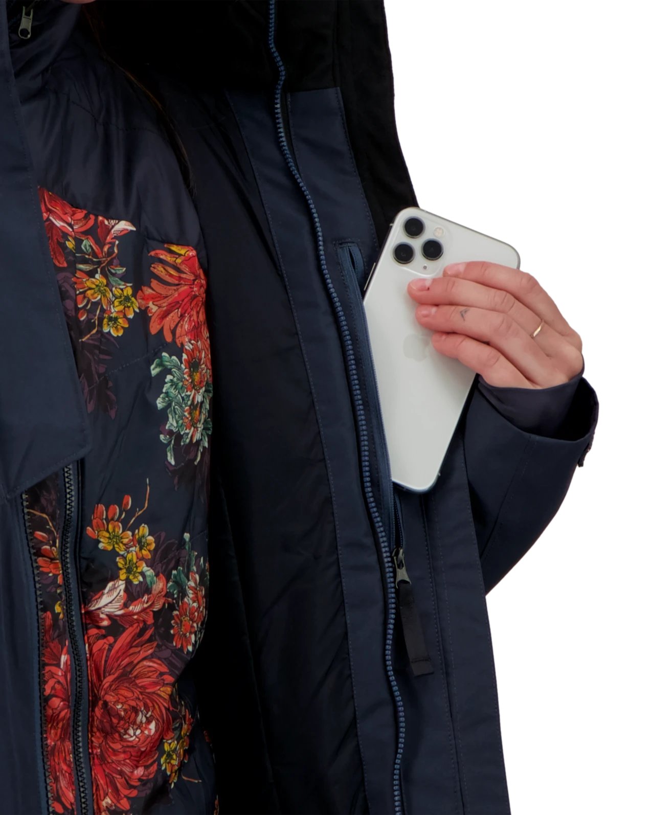 Obermeyer Nevara System Jacket - Calligraphy 8 Obermeyer Nevara System Jacket - Calligraphy - Image 6