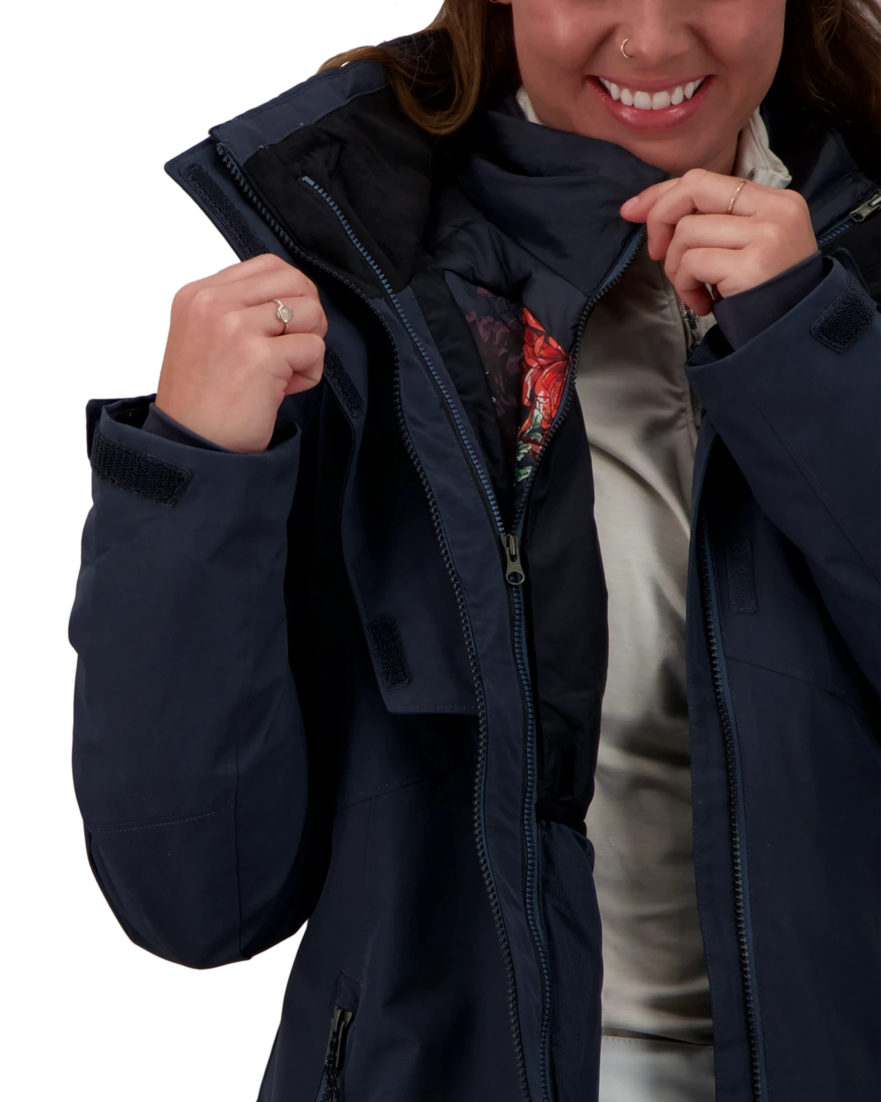 Obermeyer Nevara System Jacket - Calligraphy 12 Obermeyer Nevara System Jacket - Calligraphy - Image 10