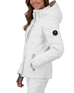 Obermeyer Cosima Down Jacket - White -Obermeyer-US store WebZoom 1117316010 S04 MODSDE