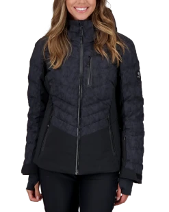 Obermeyer Cosima Down Jacket - Black Ice