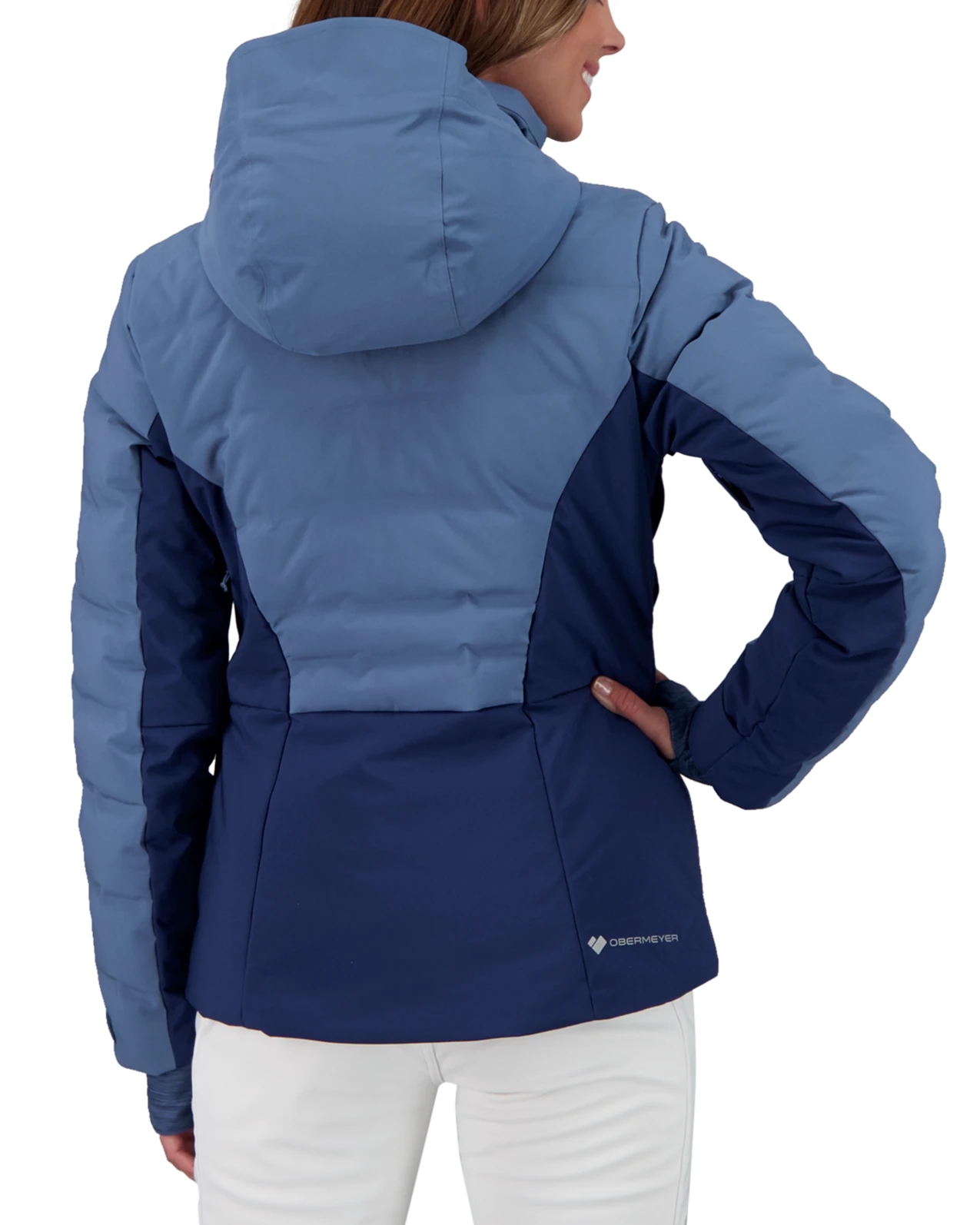 Obermeyer Cosima Down Jacket - Blue Ash 4 Obermeyer Cosima Down Jacket - Blue Ash - Image 2