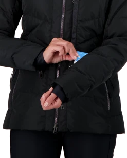 Obermeyer Circe Down Jacket - Black -Obermeyer-US store WebZoom 1117616009 S05 MODDET1