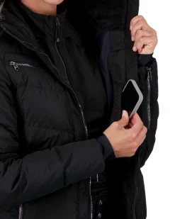 Obermeyer Circe Down Jacket - Black -Obermeyer-US store WebZoom 1117616009 S07 MODDET3