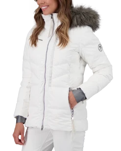 Obermeyer Circe Down Jacket - White -Obermeyer-US store WebZoom 1117616010 S04 MODSDE