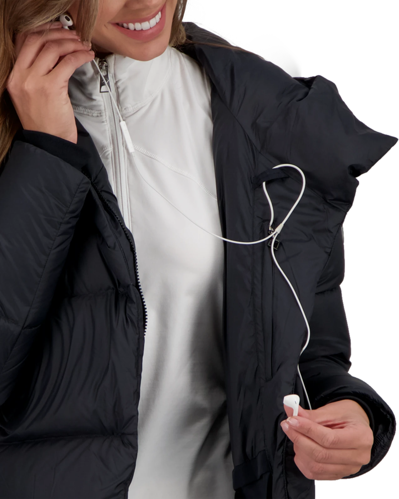 Obermeyer Calypso Down Jacket - Black 8 Obermeyer Calypso Down Jacket - Black - Image 6