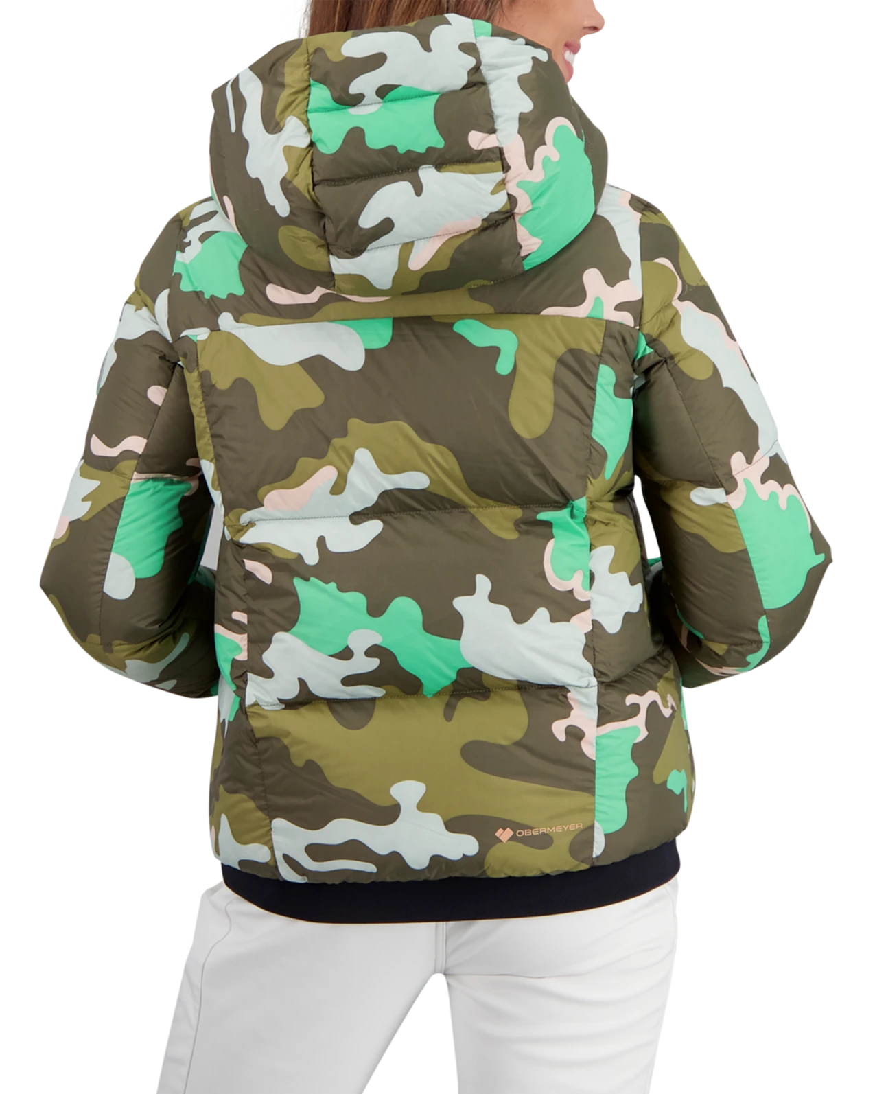 Obermeyer Calypso Down Jacket - Jasmint Camo 4 Obermeyer Calypso Down Jacket - Jasmint Camo - Image 2