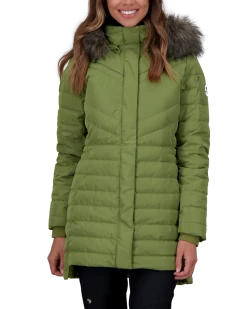 Obermeyer Blossom Down Parka W/Faux - Saguaro