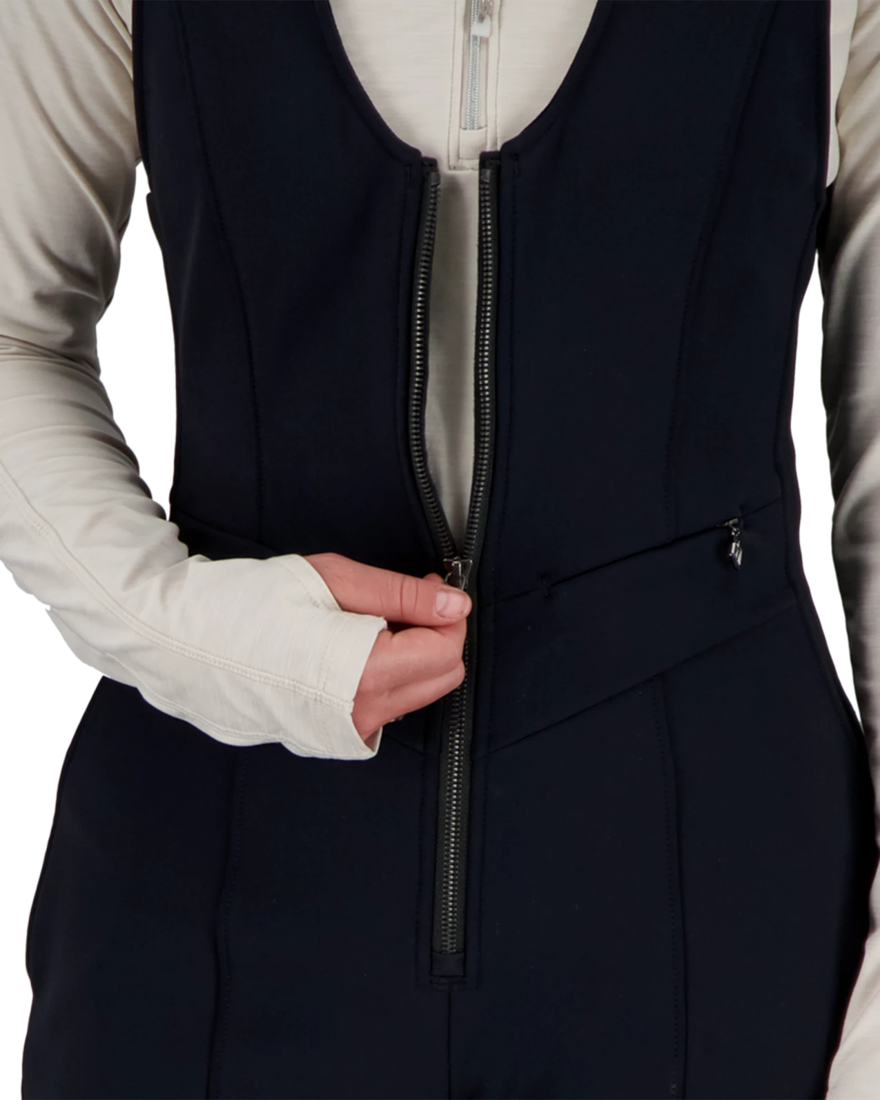 Obermeyer Cybele Softshell Suit - Black 6 Obermeyer Cybele Softshell Suit - Black - Image 4