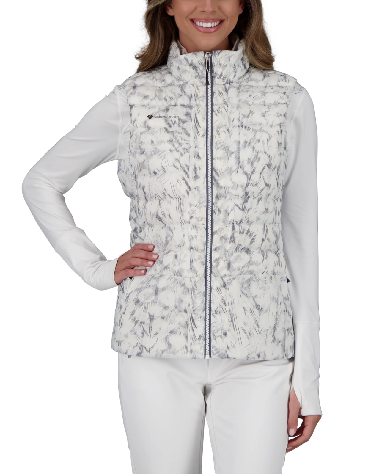 Obermeyer Nieve Down Vest - Squall Out 3 Obermeyer Nieve Down Vest - Squall Out