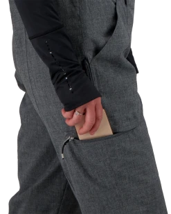 Obermeyer Malta Bib Overalls - Charcoal -Obermeyer-US store WebZoom 1504815006 S10 MODDET6