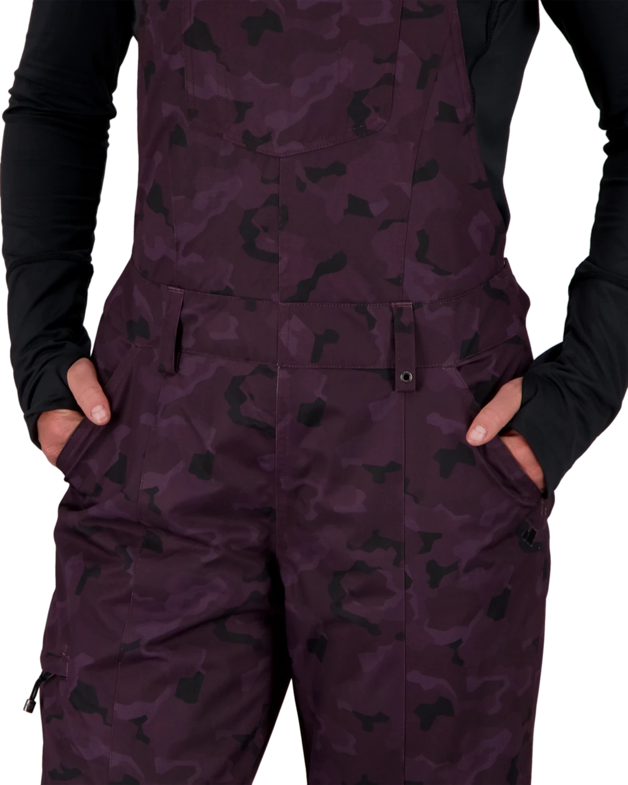 Obermeyer Malta Bib Overalls - Magnetic Camo 7 Obermeyer Malta Bib Overalls - Magnetic Camo - Image 5