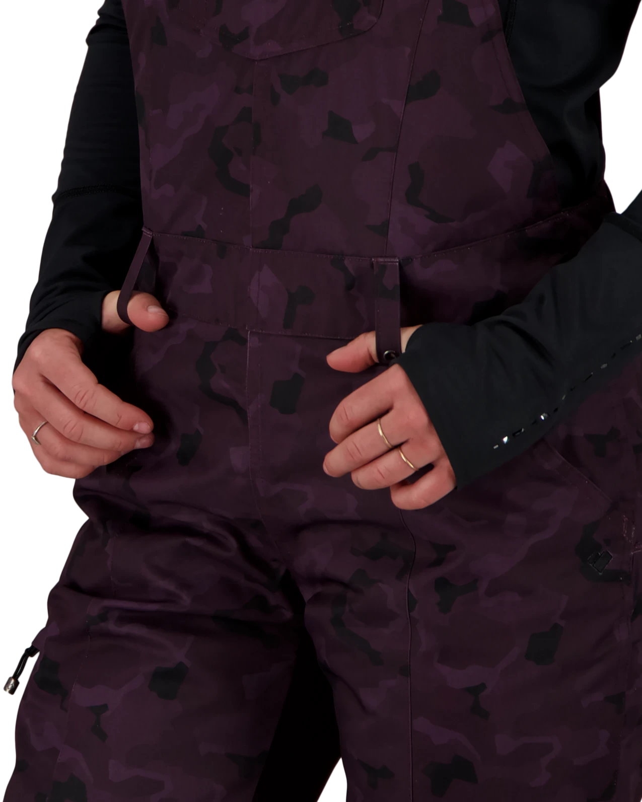 Obermeyer Malta Bib Overalls - Magnetic Camo 8 Obermeyer Malta Bib Overalls - Magnetic Camo - Image 6