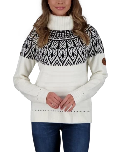 Obermeyer Lily Turtleneck Sweater - Quartz