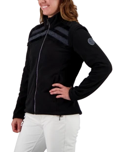 Obermeyer Ariadne Fleece Jacket - Black -Obermeyer-US store WebZoom 1703416009 S04 MODSDE