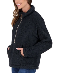 Obermeyer Piper Sherpa Pullover - Black -Obermeyer-US store WebZoom 1705816009 S04 MODSDE