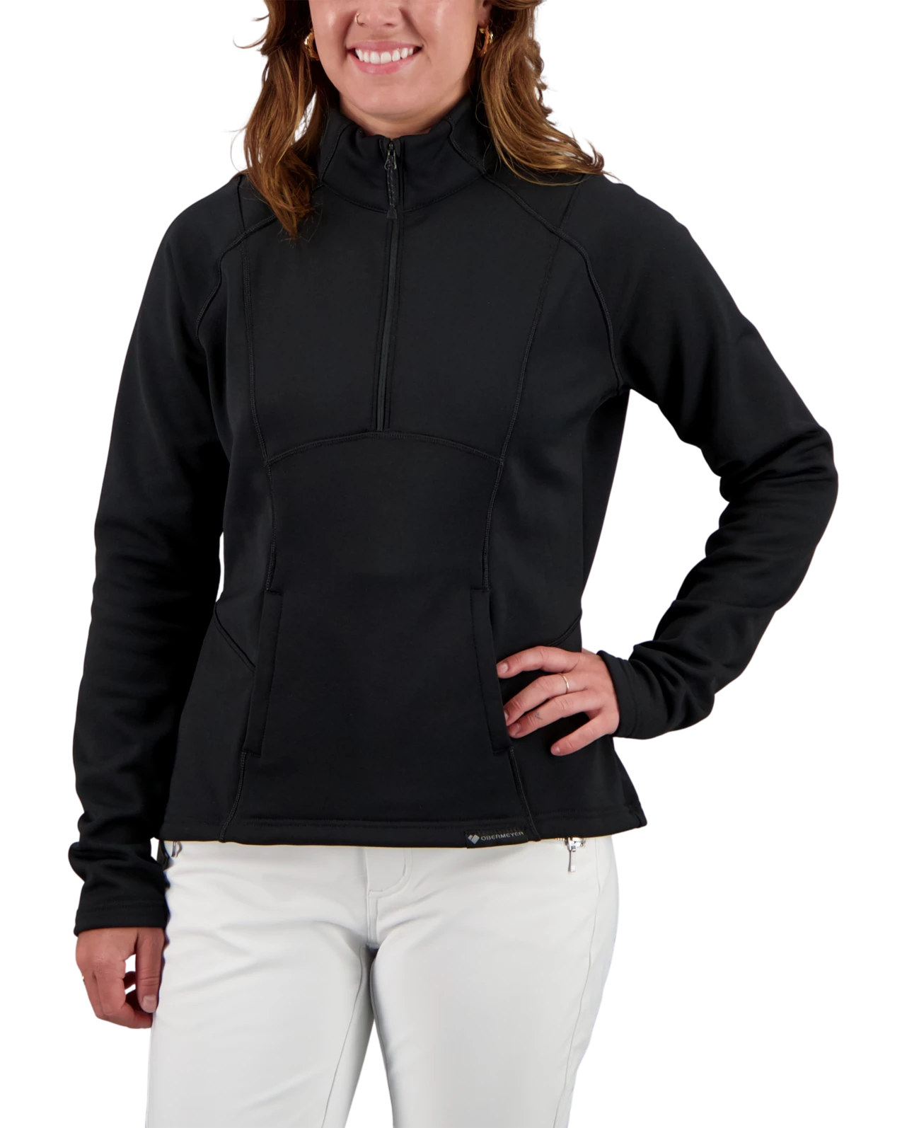Obermeyer Sonja 1/4 Zip - Black 3 Obermeyer Sonja 1/4 Zip - Black