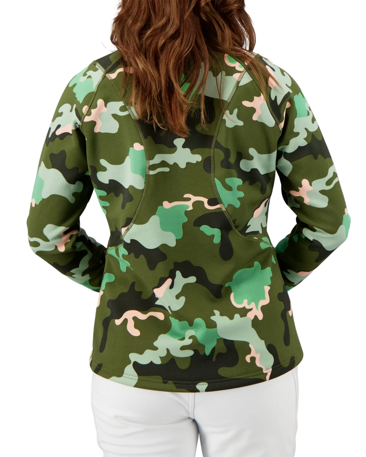 Obermeyer Sonja 1/4 Zip - Saguaro Camo 4 Obermeyer Sonja 1/4 Zip - Saguaro Camo - Image 2