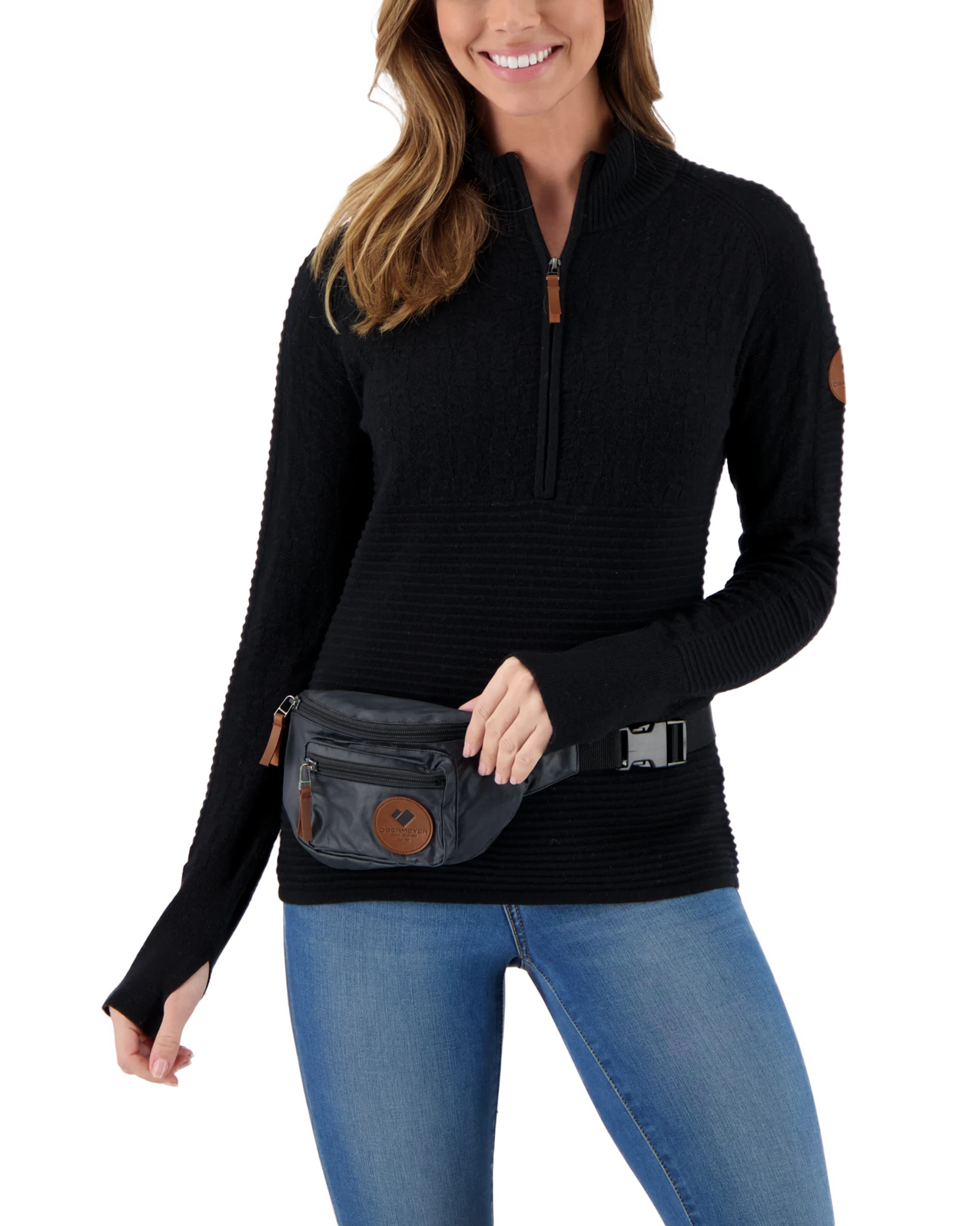 Obermeyer Her Hip-ster Bag - Black 3 Obermeyer Her Hip-ster Bag - Black