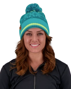Obermeyer Astoria Pom Beanie - Aegean Blue