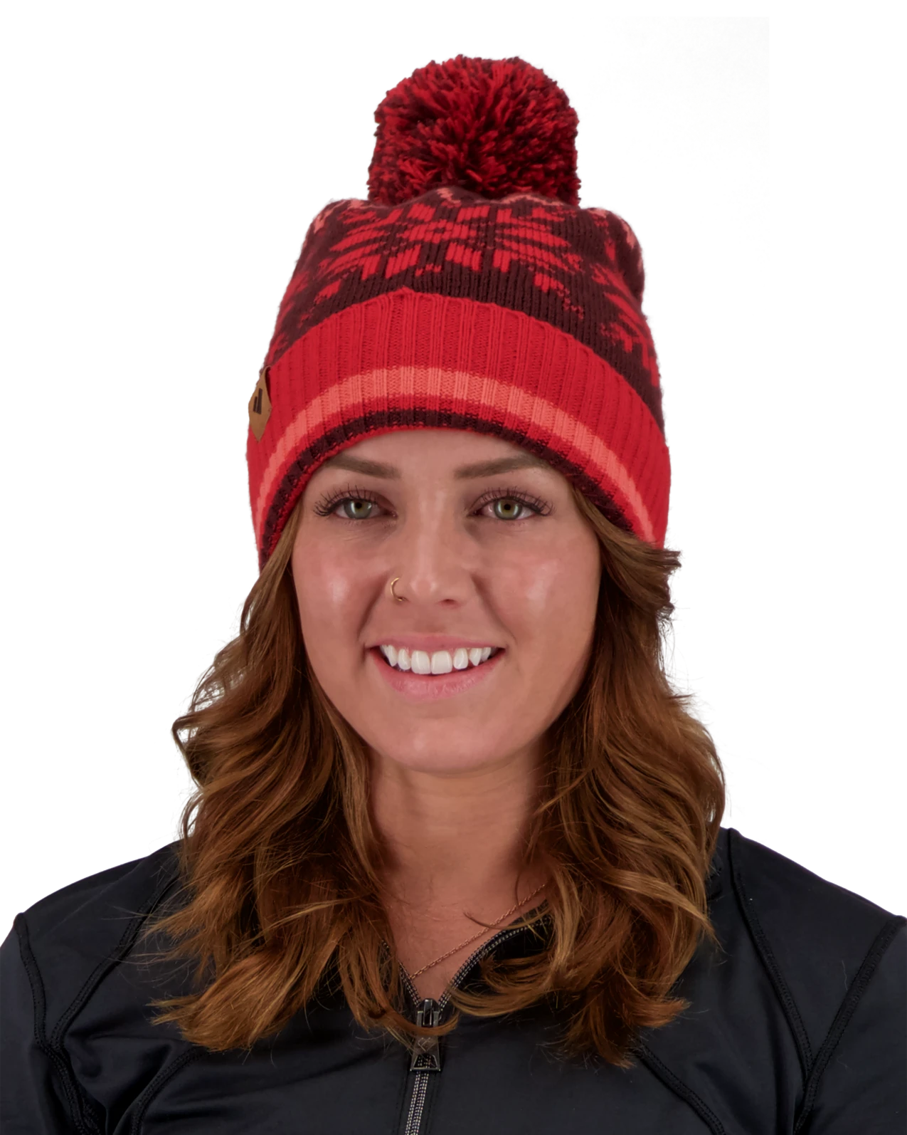 Obermeyer Astoria Pom Beanie - Beret 3 Obermeyer Astoria Pom Beanie - Beret