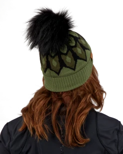 Obermeyer Fair Isle Faux Fur Pom Beanie - Saguaro 7 Obermeyer Fair Isle Faux Fur Pom Beanie - Saguaro -Obermeyer-US store WebZoom 1806821189 S02 MODSDE
