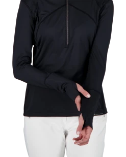 Obermeyer Anya 1/2 Zip - Black -Obermeyer-US store WebZoom 1902216009 S05 MODDET1