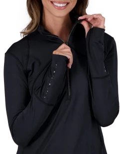 Obermeyer Anya 1/2 Zip - Black -Obermeyer-US store WebZoom 1902216009 S06 MODDET2