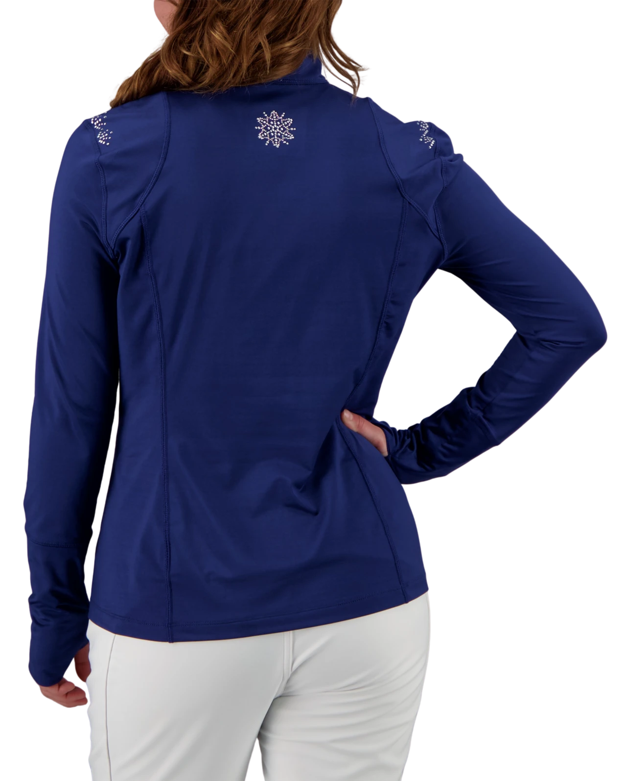 Obermeyer Anya 1/2 Zip - Navy 4 Obermeyer Anya 1/2 Zip - Navy - Image 2