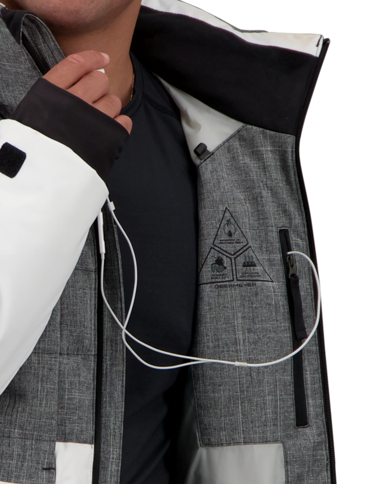 Obermeyer Caldera Down Hybrid Jacket - Suit Up 10 Obermeyer Caldera Down Hybrid Jacket - Suit Up - Image 8