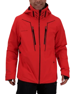 Obermeyer-US store 44 Obermeyer Iba Down Hybrid Jacket - Brakelight