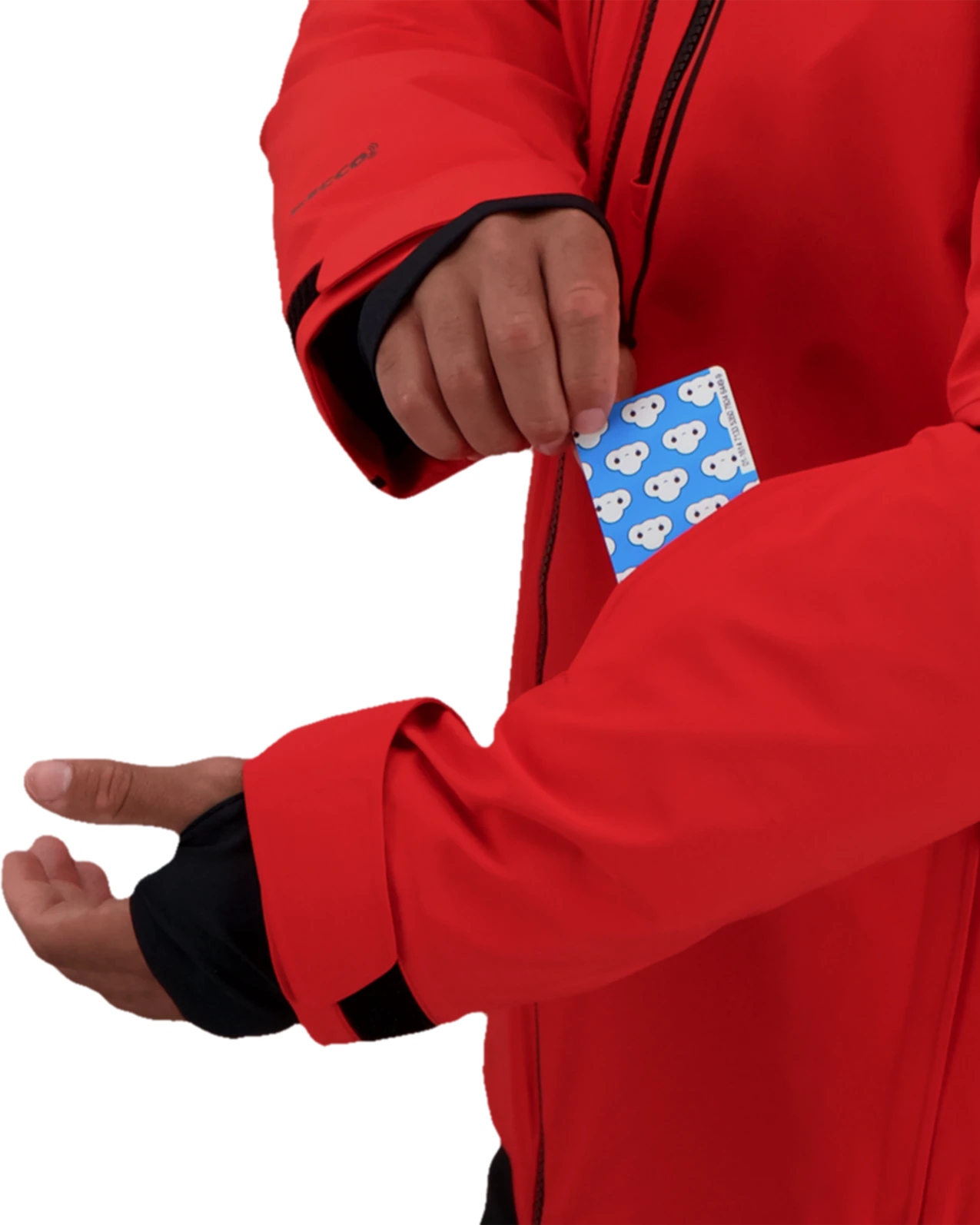 Obermeyer Iba Down Hybrid Jacket - Brakelight 7 Obermeyer Iba Down Hybrid Jacket - Brakelight - Image 5