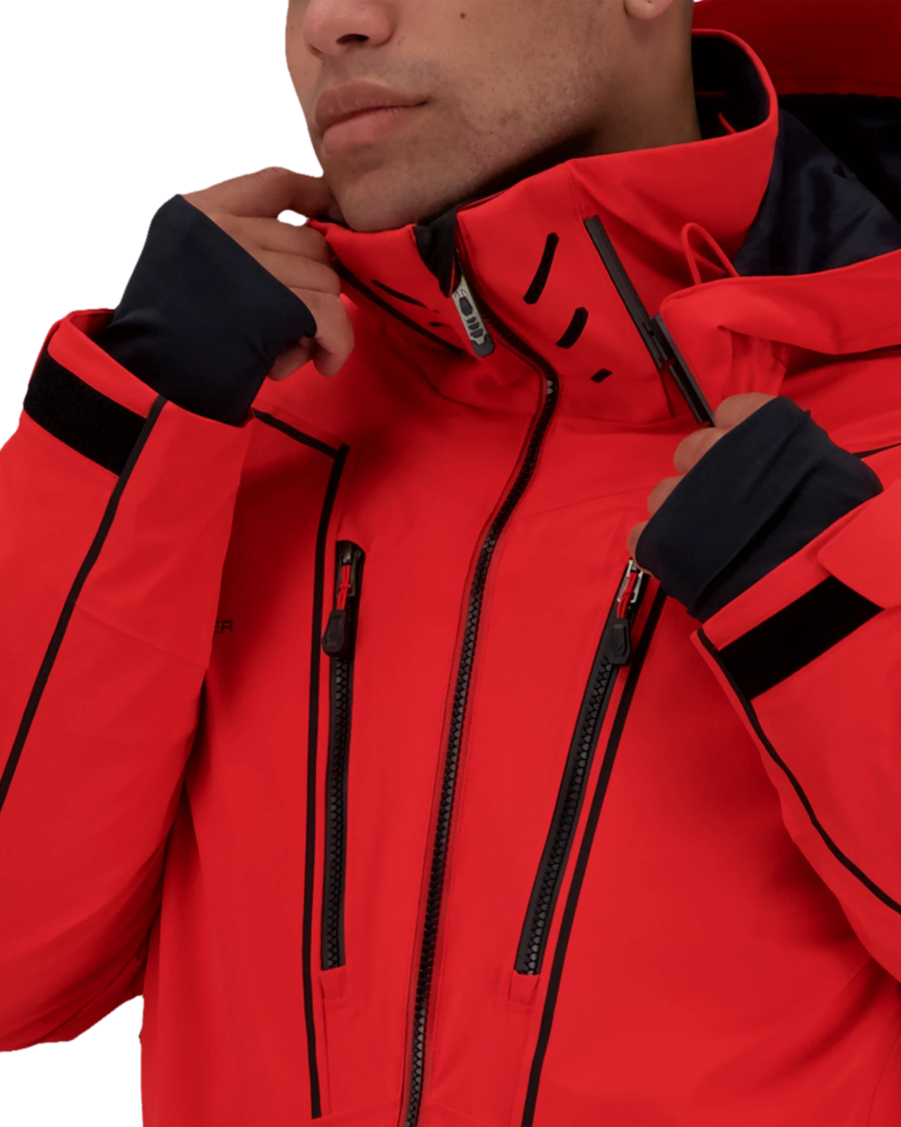 Obermeyer Iba Down Hybrid Jacket - Brakelight 13 Obermeyer Iba Down Hybrid Jacket - Brakelight - Image 11